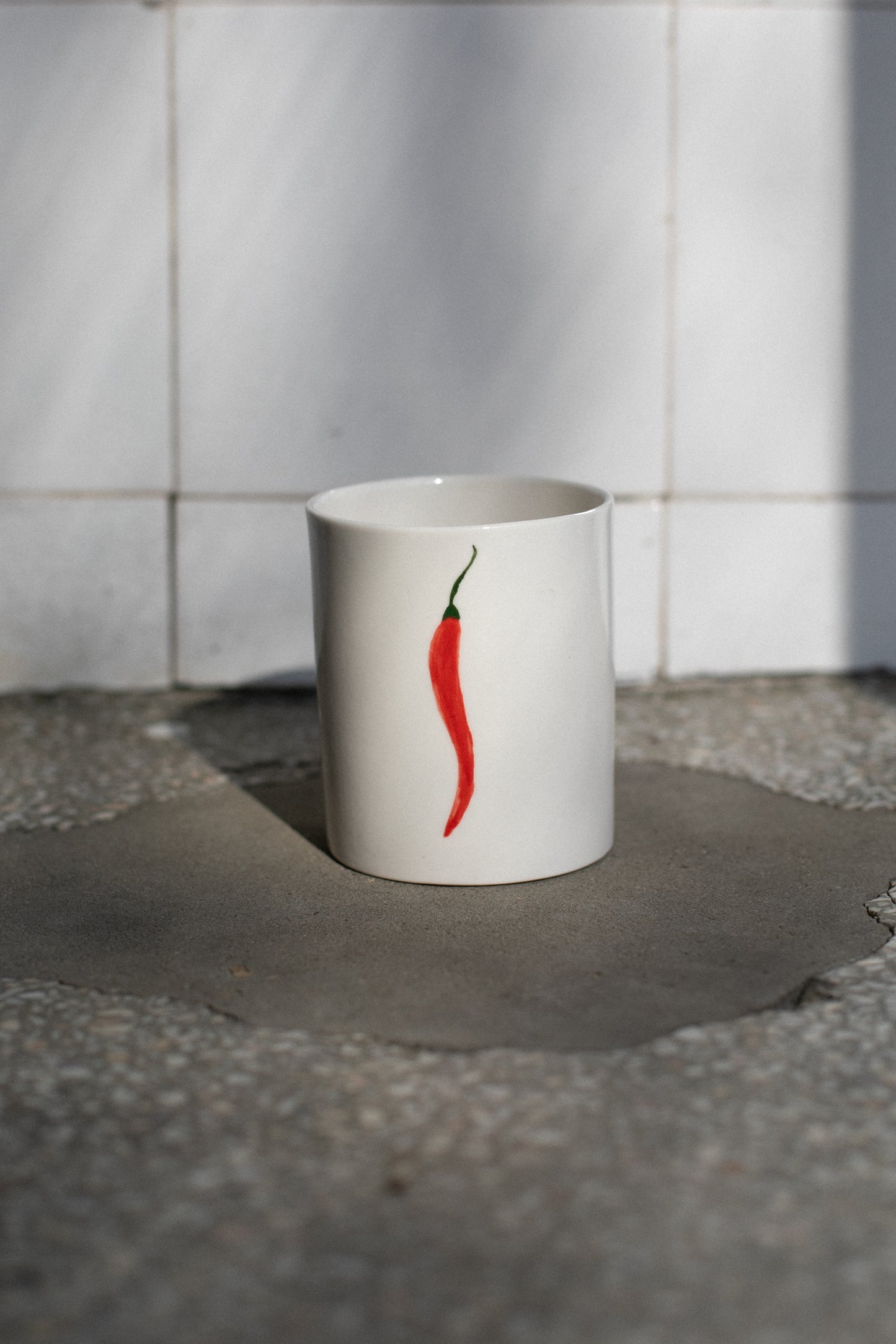 Kubek z papryczką chili | LA LUZ