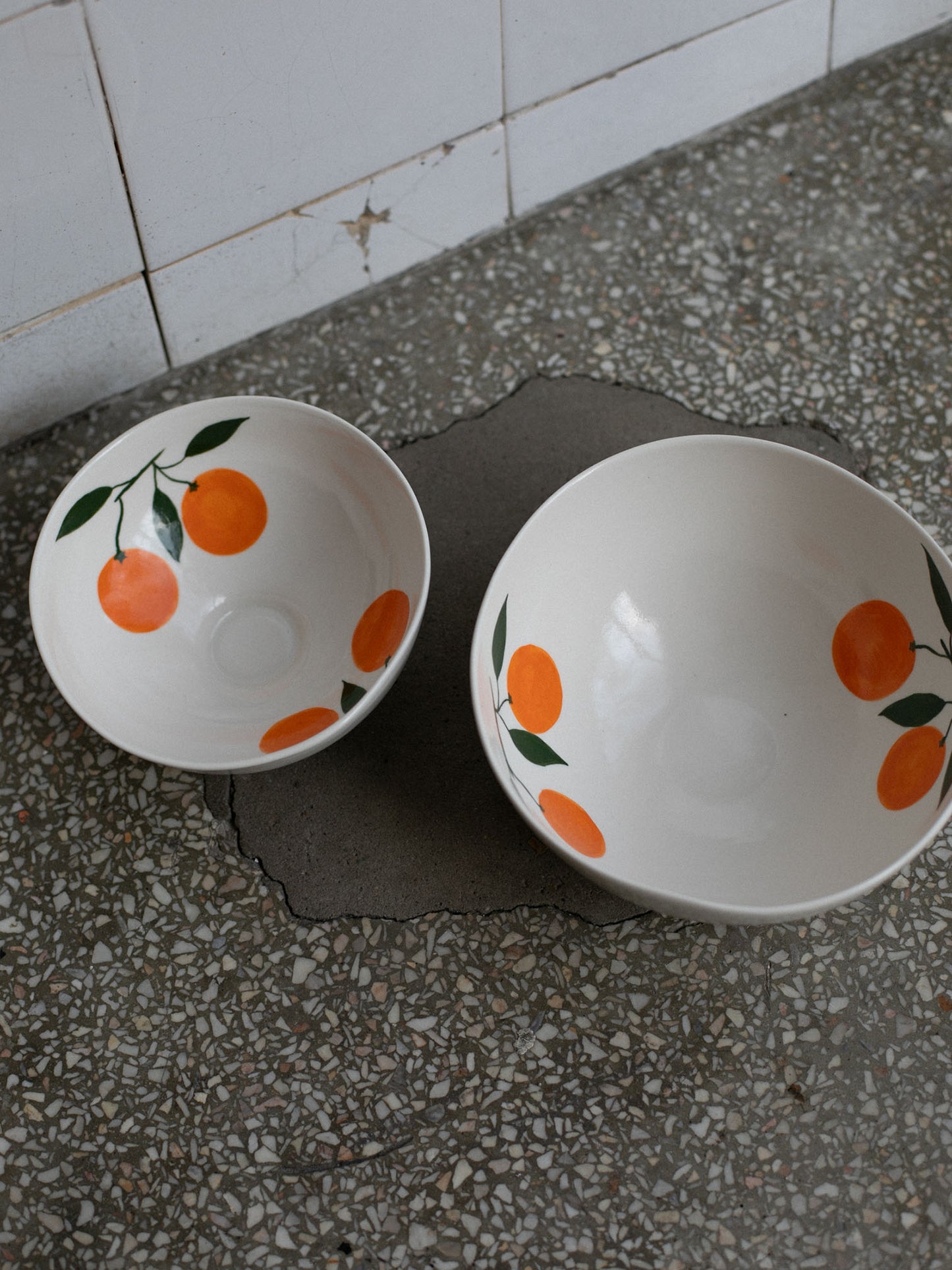 Large bowl of oranges | LA LUZ