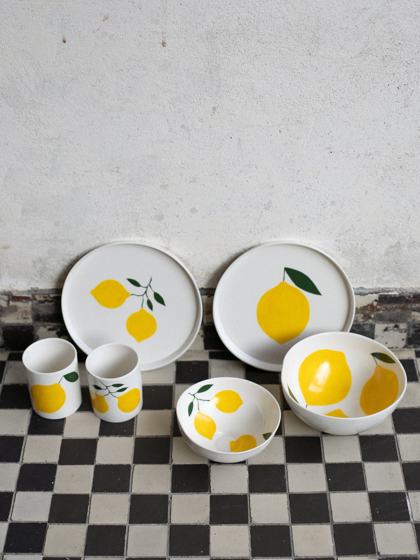 Lemon plate | LA LUZ | 21 cm
