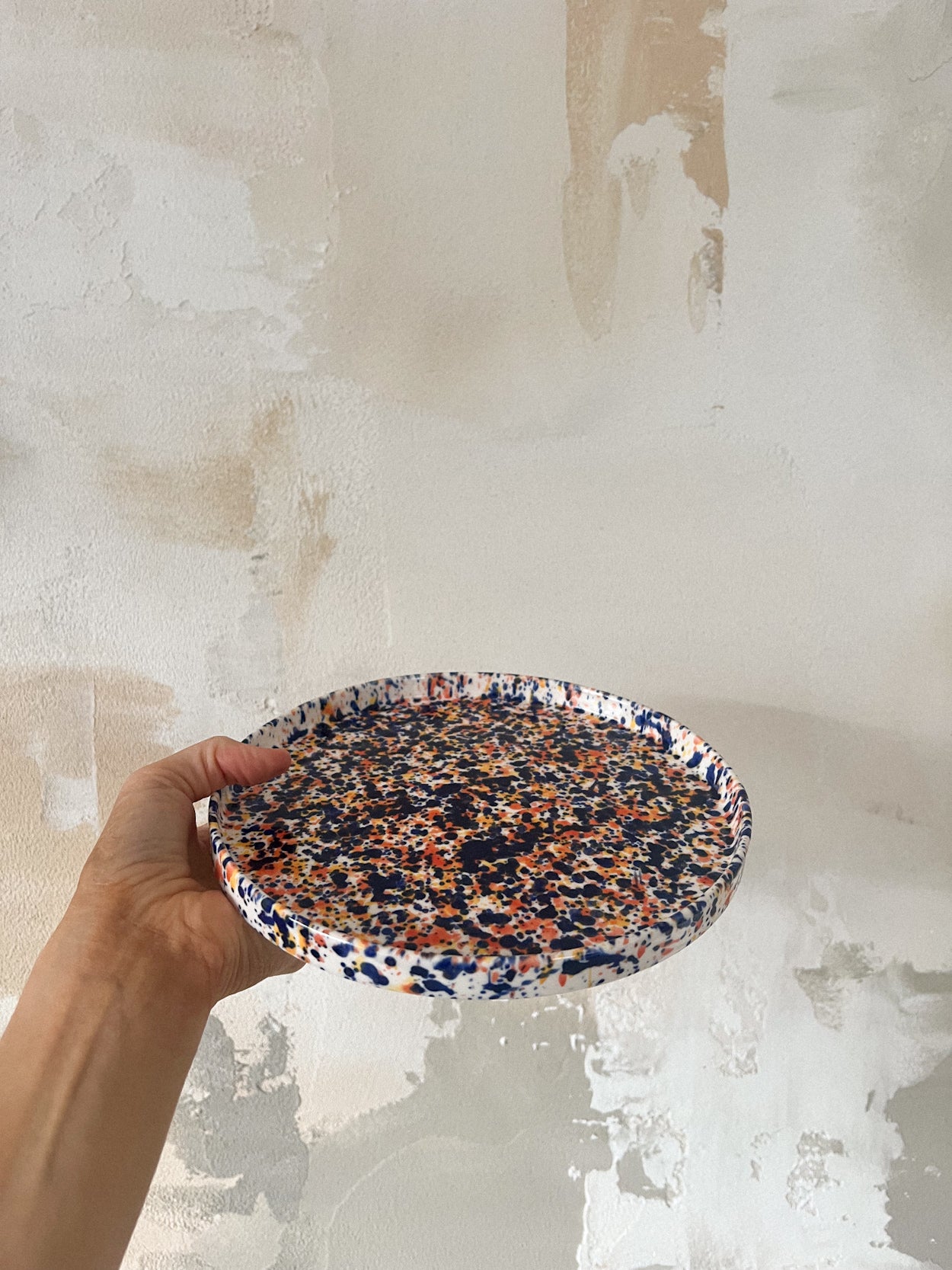 Talerz nakrapiany | MARE | 21 cm