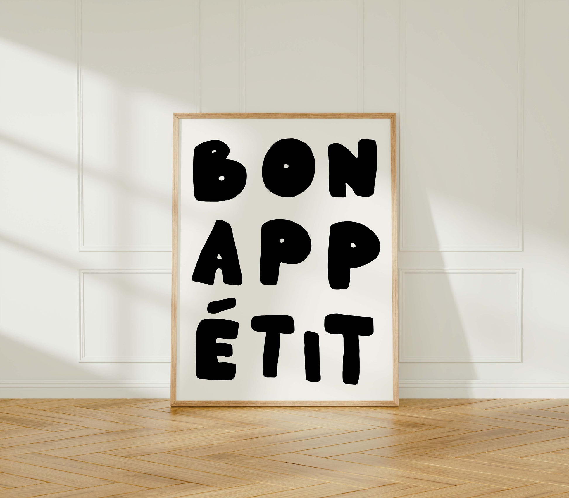 bon appetit black kitchen style quote wall art print simple decor aesthetic living room bedroom  decor gift idea art instant digital download trendy poster typography quote print cart art studio apartment decor pop art