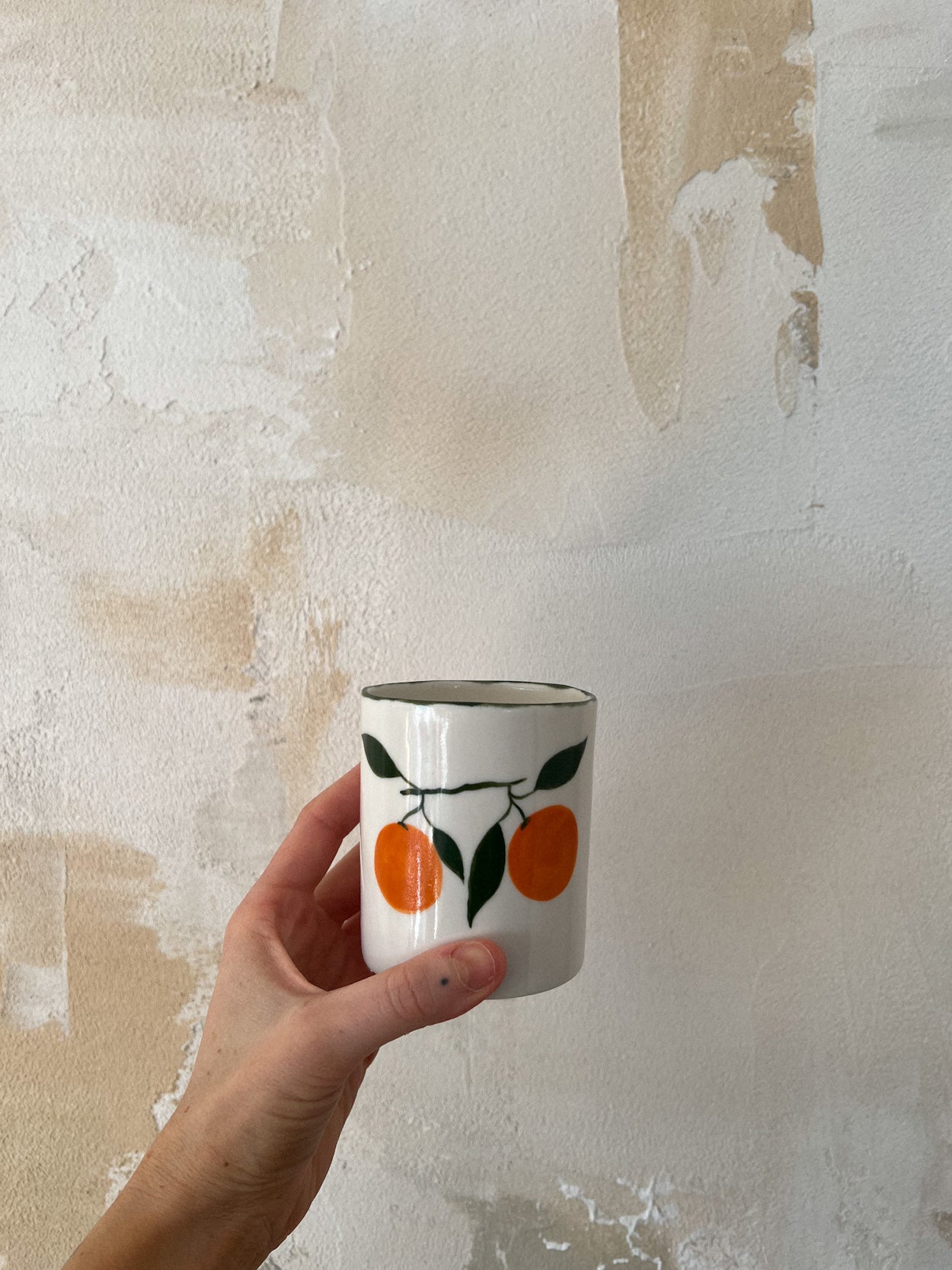 Orange mug | LA LUZ