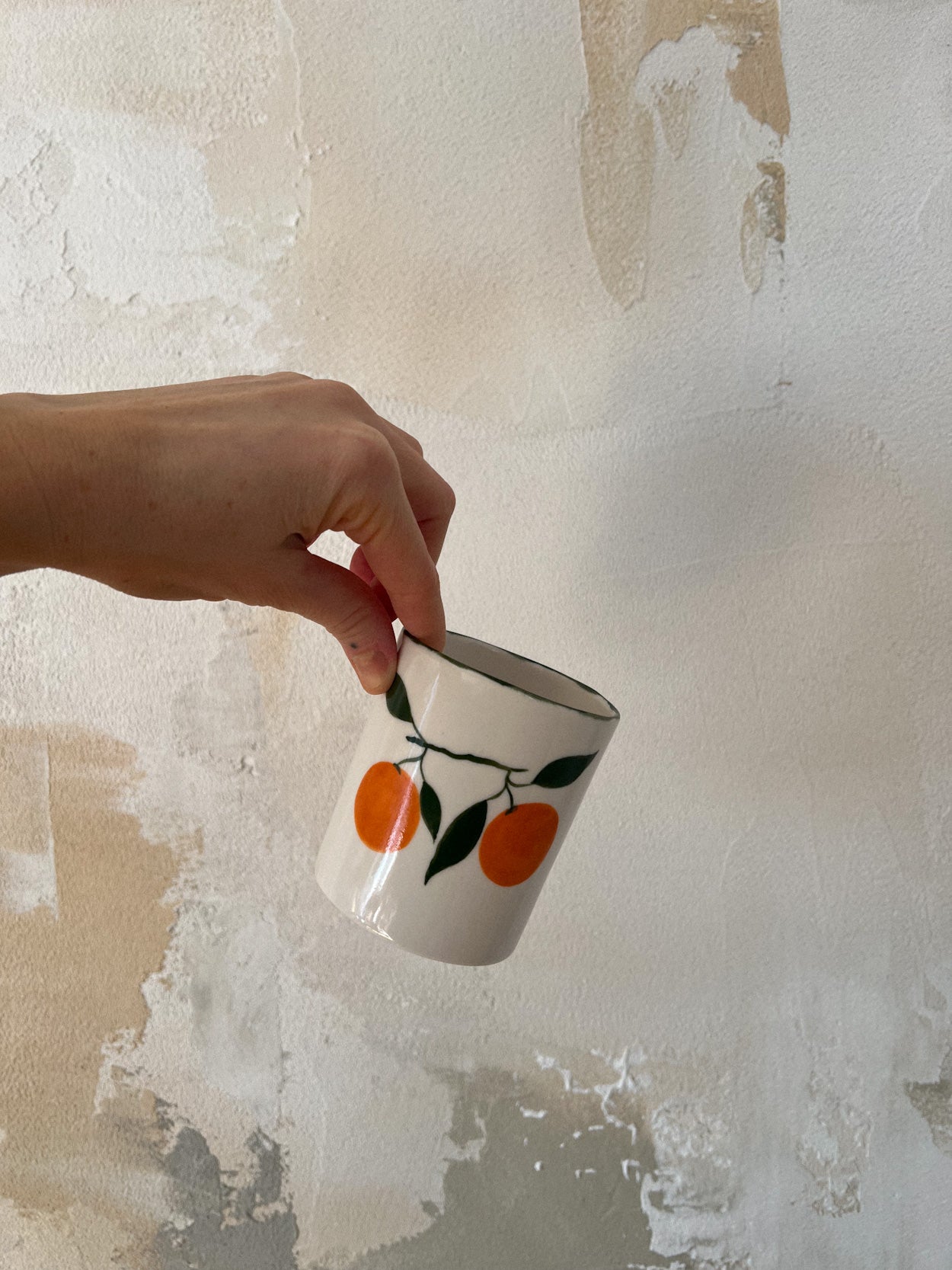 Orange mug | LA LUZ