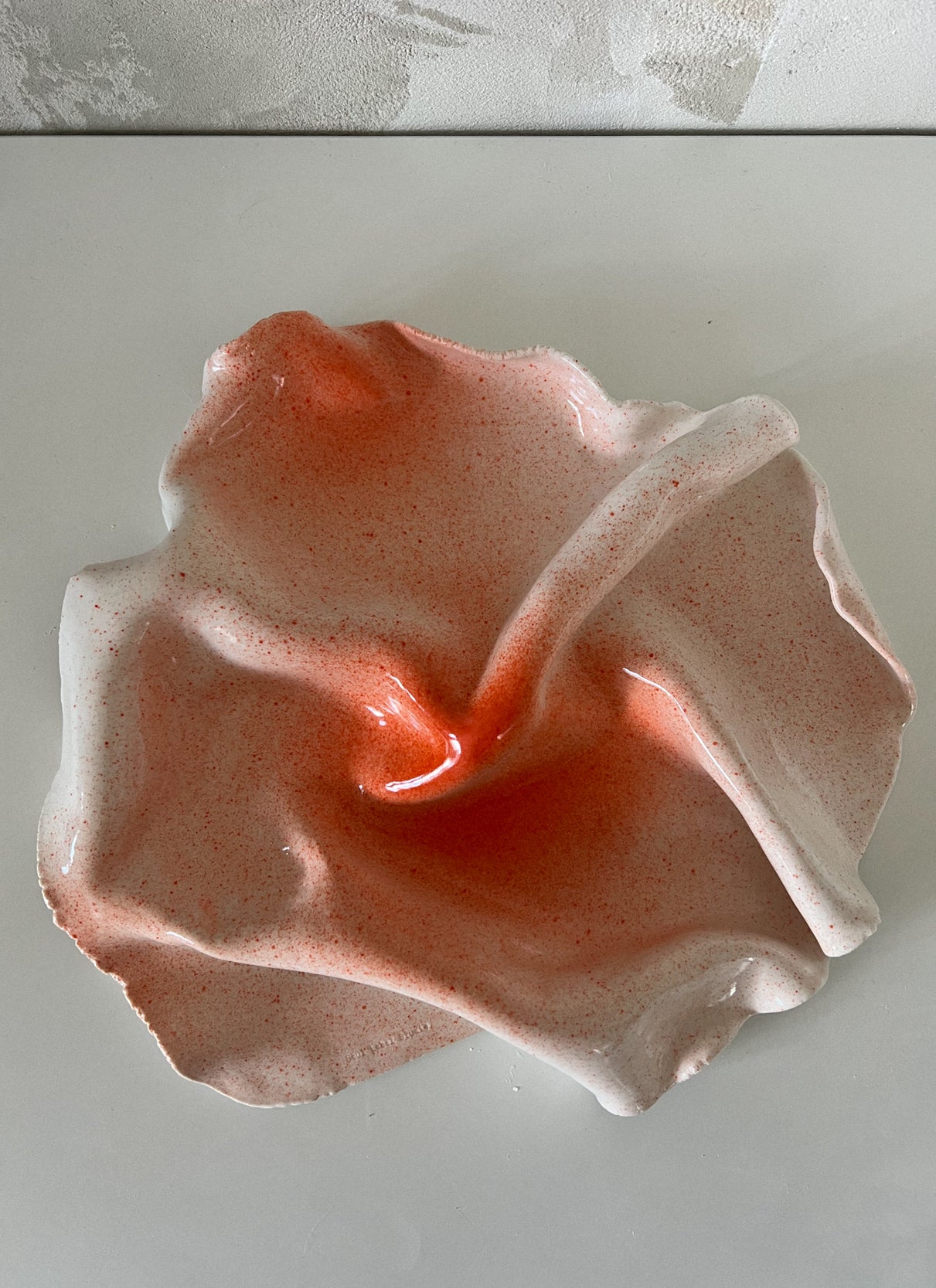 WAVY no. 8 patera porcelanowa